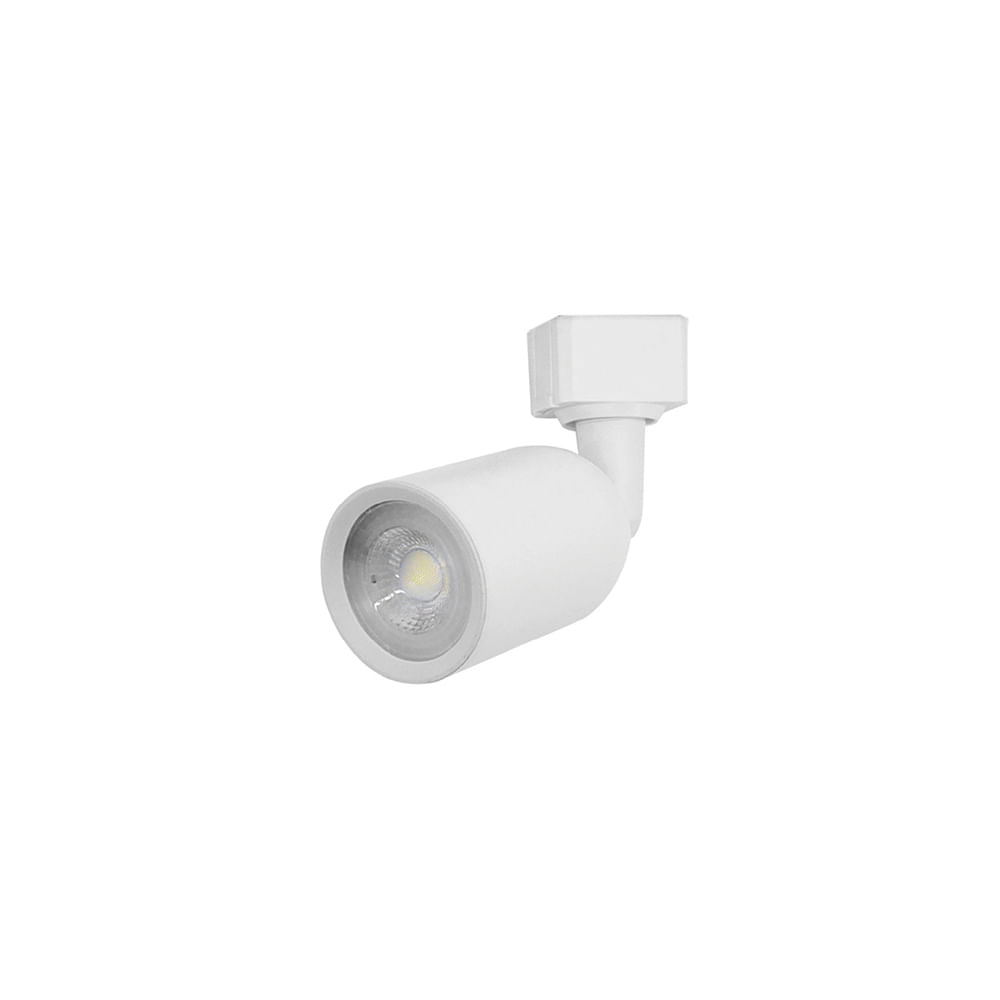 Spot Direcionável Para Trilho Eletrificado Taschibra Direct Led Mr16 6w Bivolt Branco 6500k Luz Branca 15090239