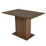 Mesa De Jantar Retangular Com Tampo De Vidro Rustic 5329 Madesa Rustic