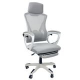 Cadeira De Escritório Presidente Executiva Oficial Supreme Cinza
