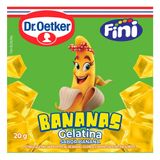 Gelatina Dr. Oetker Fini Bananas Sabor Banana 20g