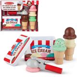 Comidinha Brinquedo Madeira Fábrica Sorvete Melissa &amp; Doug