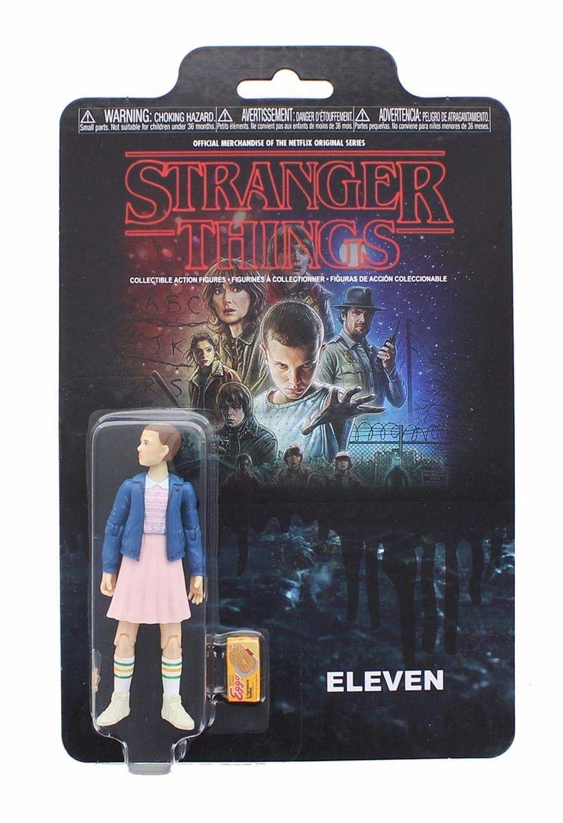 Boneco De Ação Funko Stanger Things Eleven Com Eggo 9,5 Cm