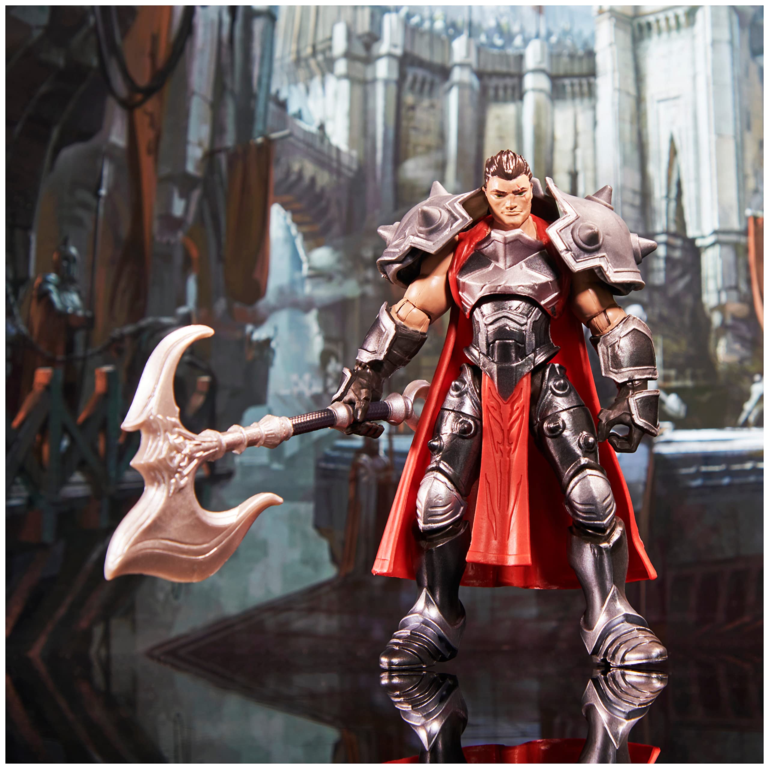 Boneco Colecionável League Of Legends Darius 10cm Com Machado