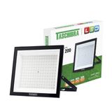 Refletor Led Tr Slim 200w 6500k Preto Autovolt Taschibra