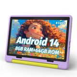 Tablet Urao Kids Android 14 10 Polegadas 64 Gb 1 Tb Expansível