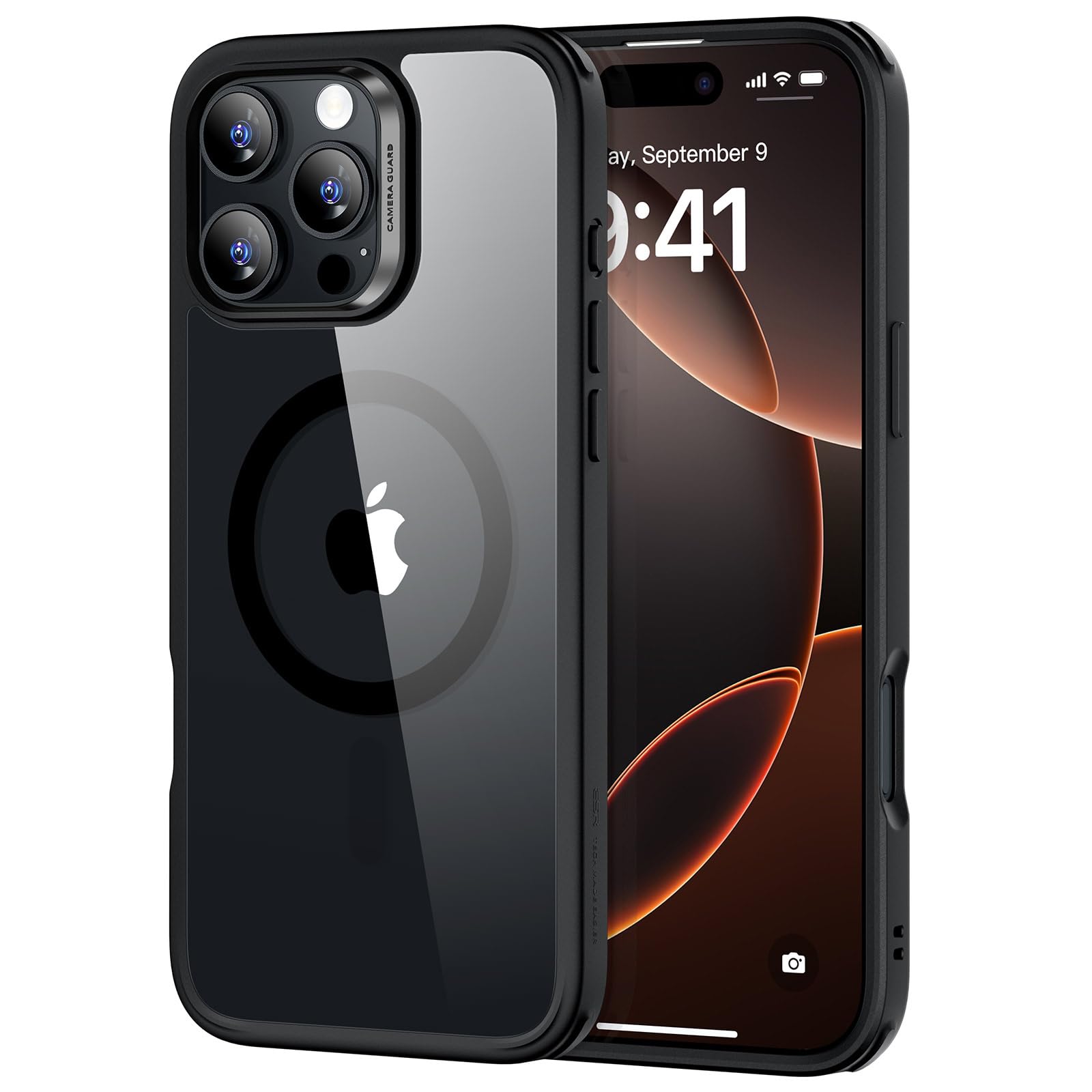 Capa De Telefone Esr Para Iphone 16 Pro Max Com Magsafe Clear Black