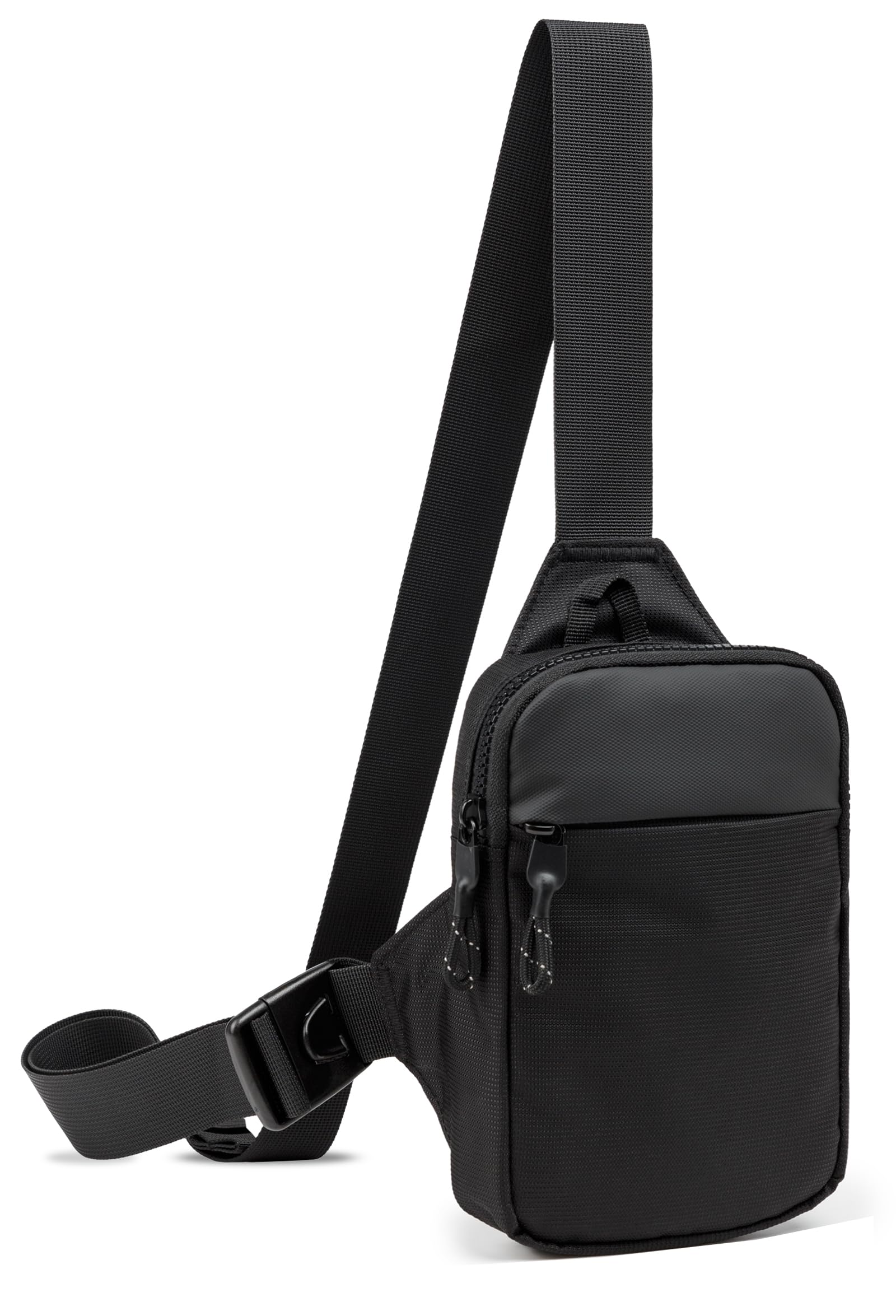 Sling Bag Higouta Mini Impermeável Para Homens E Mulheres Preta