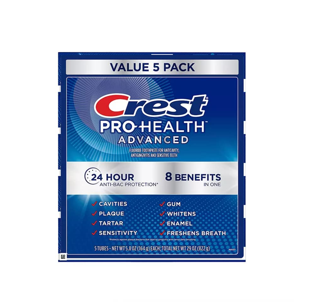 Creme Dental Crest Pro-health Advanced White Teeth Whitening 170 Ml