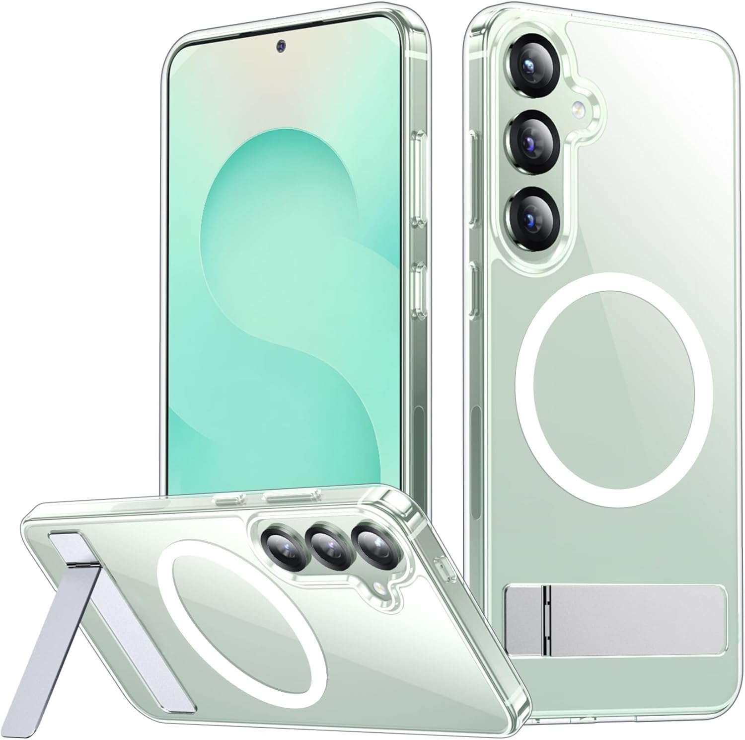 Capa Magnética Spidercase Com Suporte Para Samsung Galaxy S25 Plus