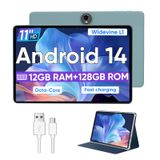 Tablet Wxunja C5 Android 14 11 Polegadas 12 Gb Ram 128 Gb Rom Azul