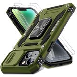 Capa De Telefone Deerlamn Para Iphone 13/14 De 6,1 Polegadas Com Capa De Câmera E 2 Protetores De Tela