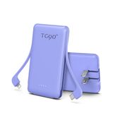 Carregador De Telefone Portátil Tg90° 5000mah Com Plugue Dobrável