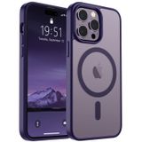 Capa De Telefone Supfine Magnetic Para Iphone 14 Pro Max Roxa Escura