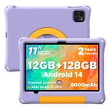 Tablet Infantil Callsky-note 11 Polegadas Android 14 12 Gb+128 Gb Roxo