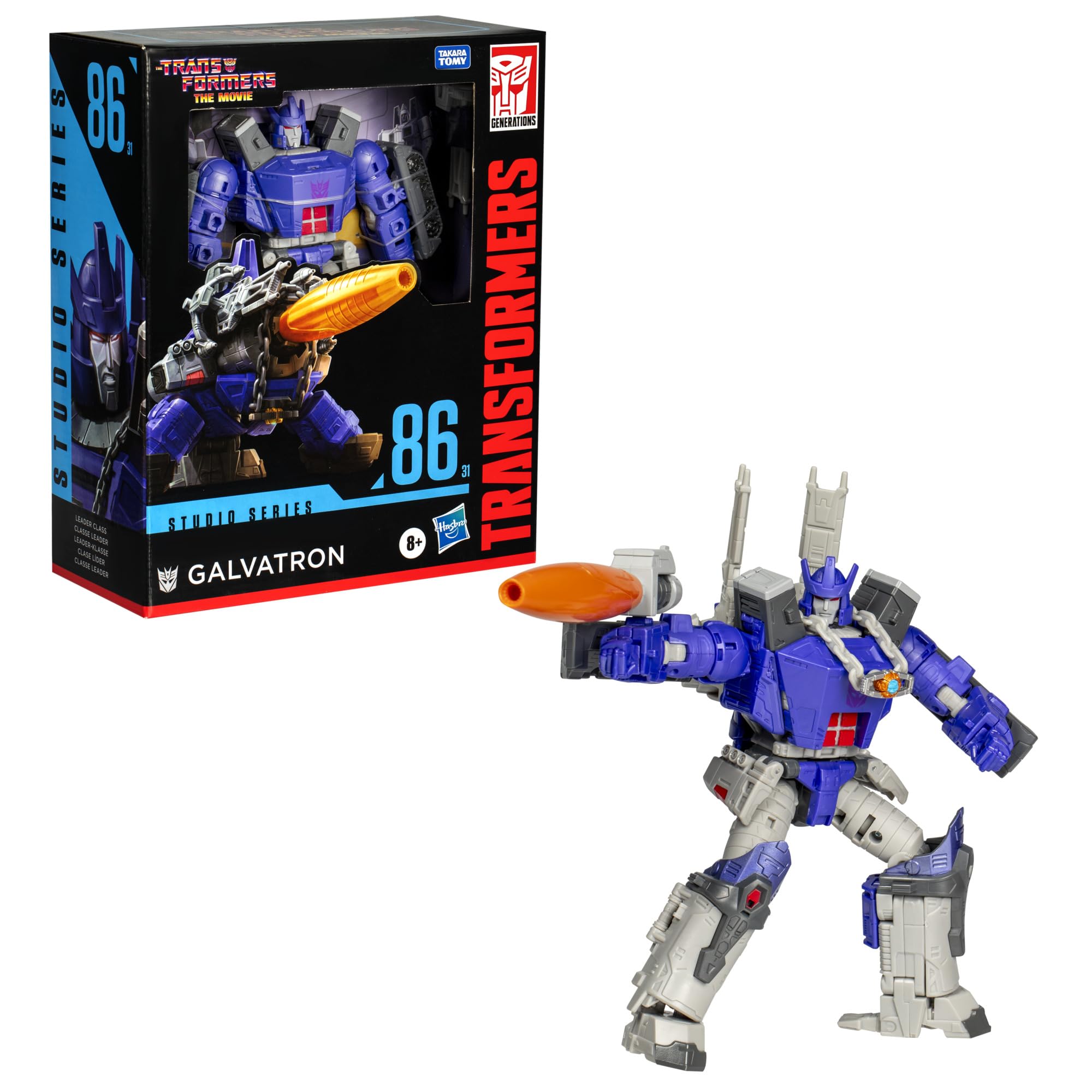 Boneco De Ação Transformers Studio Series Galvatron 21,6 Cm