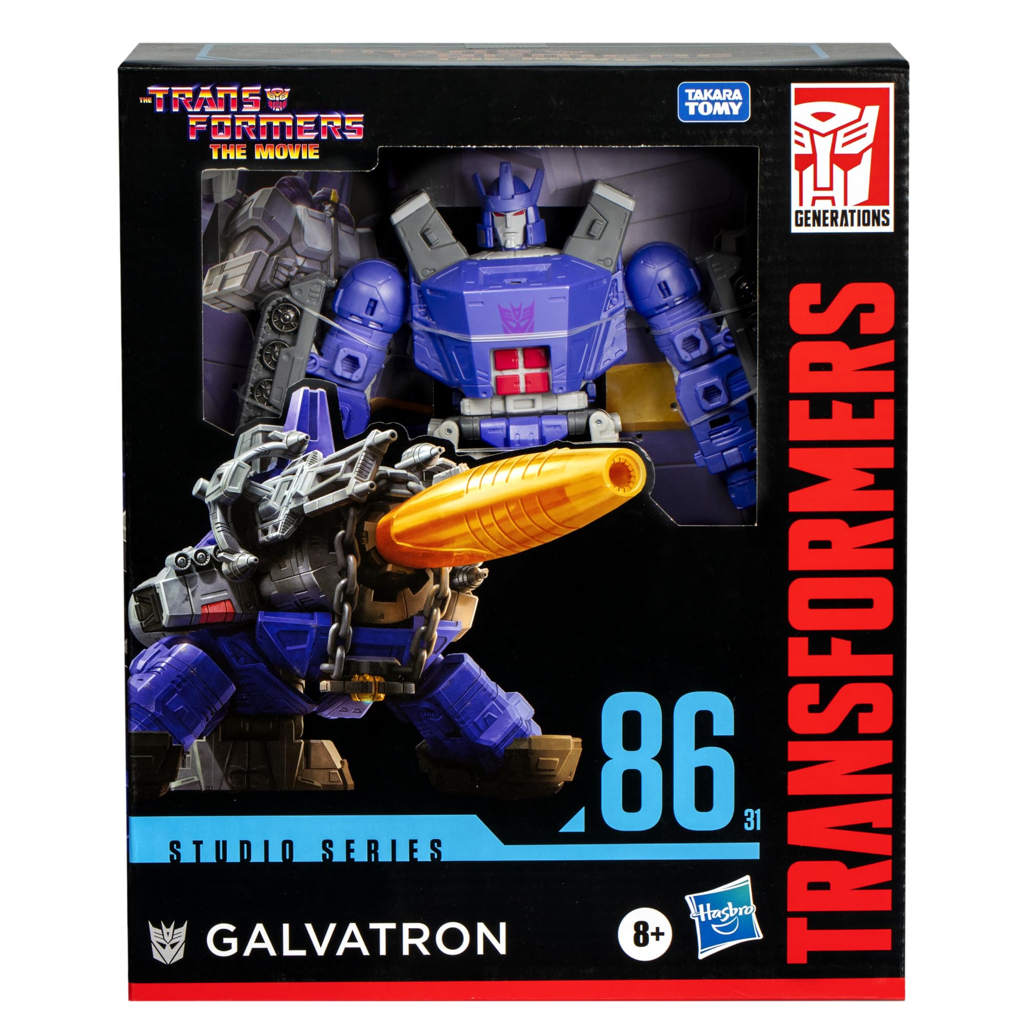 Boneco De Ação Transformers Studio Series Galvatron 21,6 Cm