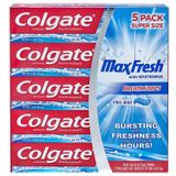 Pasta De Dentes Colgate Maxfresh 225ml (pacote De 5)