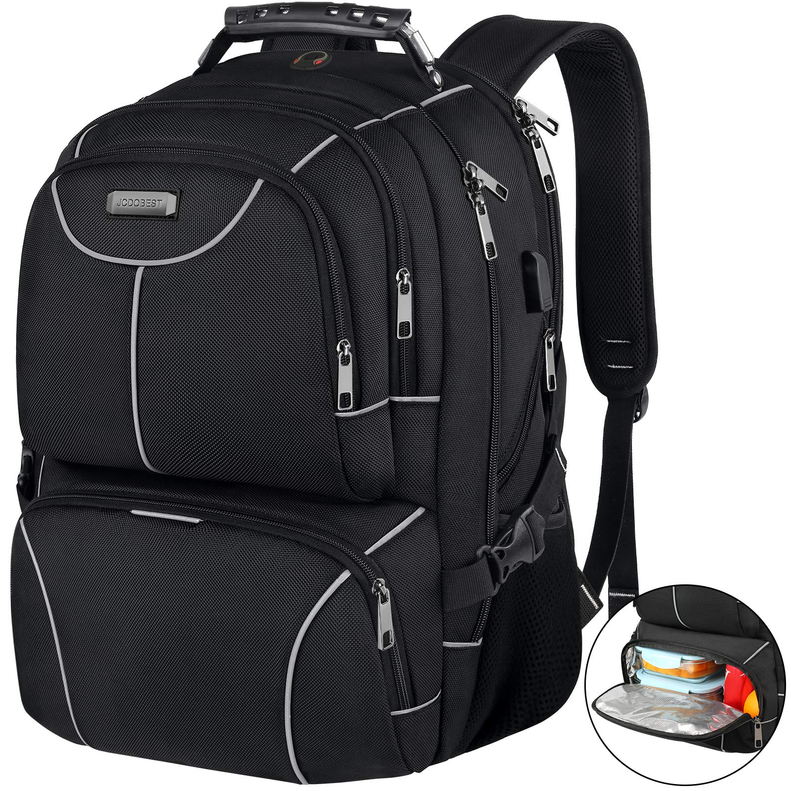 Mochila Para Lancheira Veckuson Insulated Cooler 17.3" Para Laptop