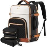 Mochila De Viagem Fiuaie 40l Waterproof Tsa Para Laptop De 17 Polegadas