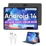 Tablet Wxunja C5 Android 14 11 Polegadas 12 Gb Ram 128 Gb Rom