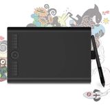 Tablet De Desenho Gaomon M10k Pro 25 X 16 Cm Tablet Gráfico Grande