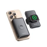 Carregador Portátil Sem Fio Mavulo 2 Em 1 Para Apple Watch E Iphone