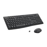 Combo Teclado e Mouse sem fio Logitech MK295 com Digitação e Clique Silencioso, Conexão USB, Pilhas Inclusas e Layout ABNT2