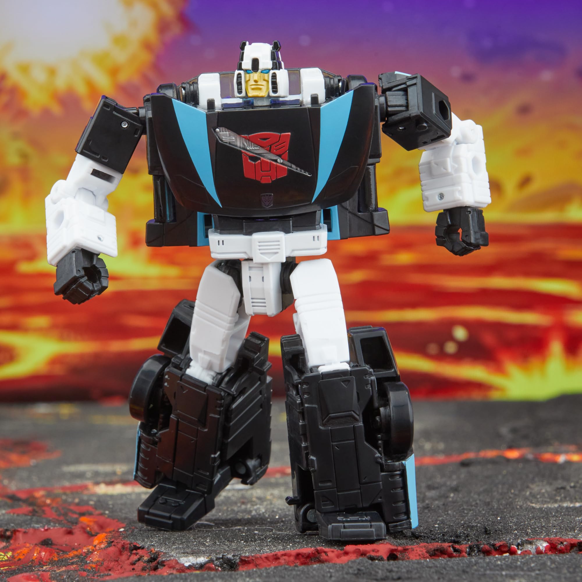 Boneco De Ação Transformers Legacy Deluxe Wheeljack 14cm - Carrefour
