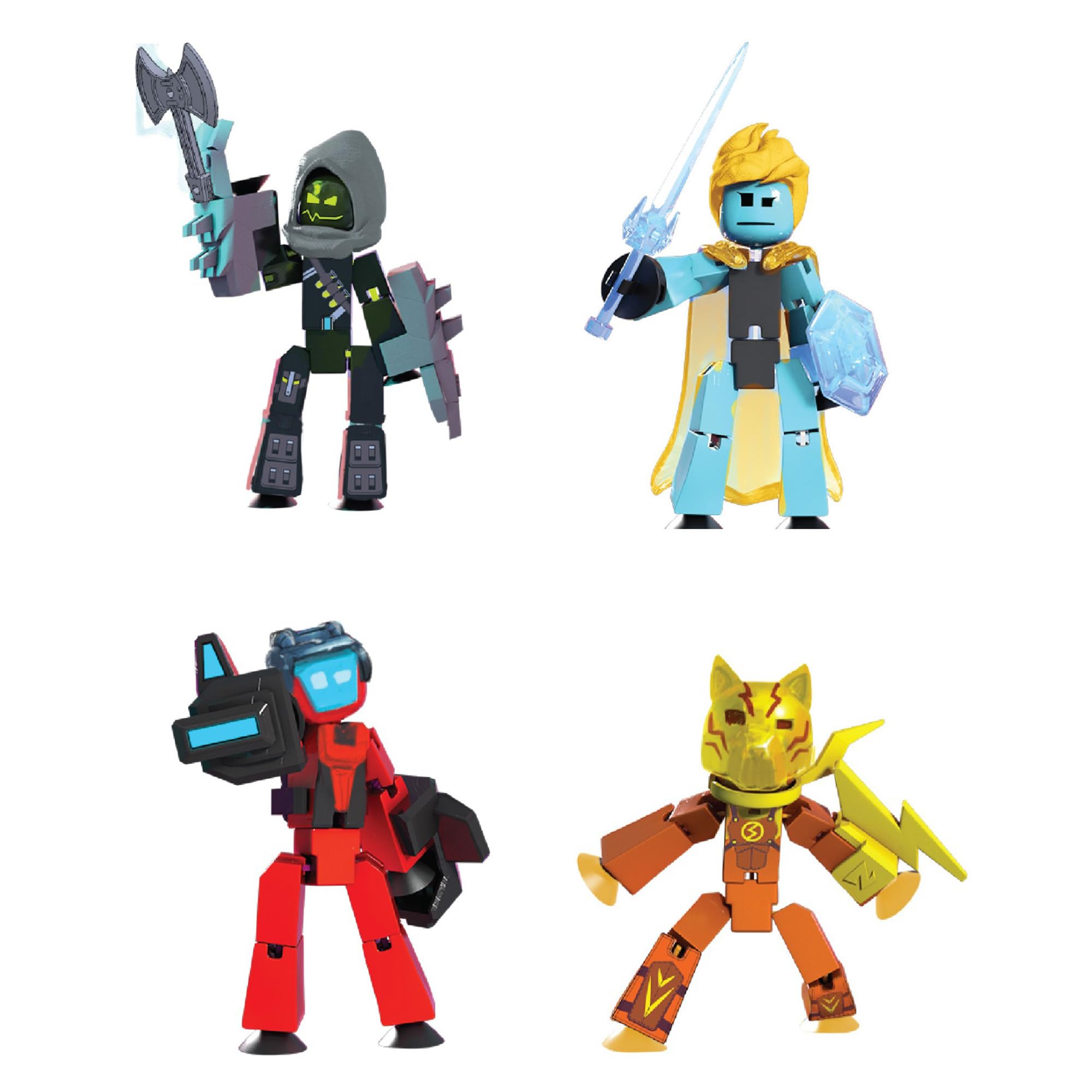 Figuras De Ação Colecionáveis Zing Stikbot Legendz Series 2