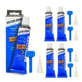 5 Cola Silicone Alta Temperatura Reinzosil Tampa Válvulas