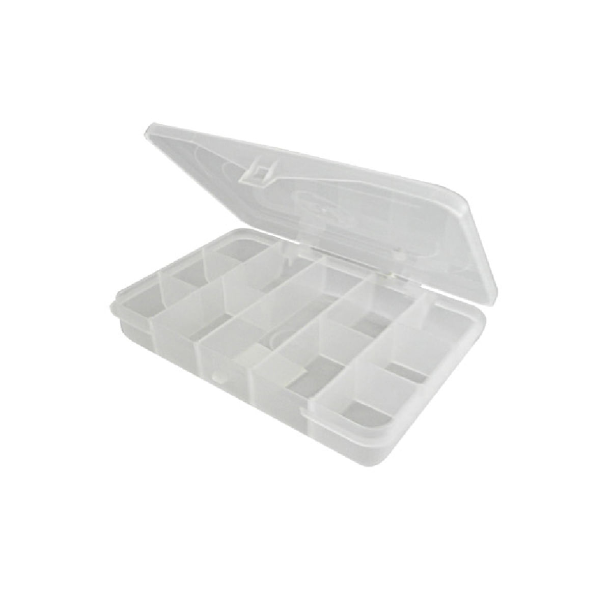 Estojo Pesca Hi Industrial Es-11-n 11 Divisões 20x13x3,3cm Polipropileno 140g