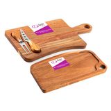 Kit Tábuas De Queijos Bronx Com Utensílios Topget - Natural