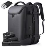Mochila De Viagem Tangcorle 50l Carry On Com 3 Cubos De Embalagem
