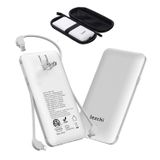 Power Bank Lezchi Ultra Slim 10000mah Com Plugue Ac Para Celulares