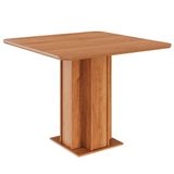Mesa De Jantar Quadrada Sophia 95x95 Cinamomo Com Tampo Em Mdf - Cimol Móveis