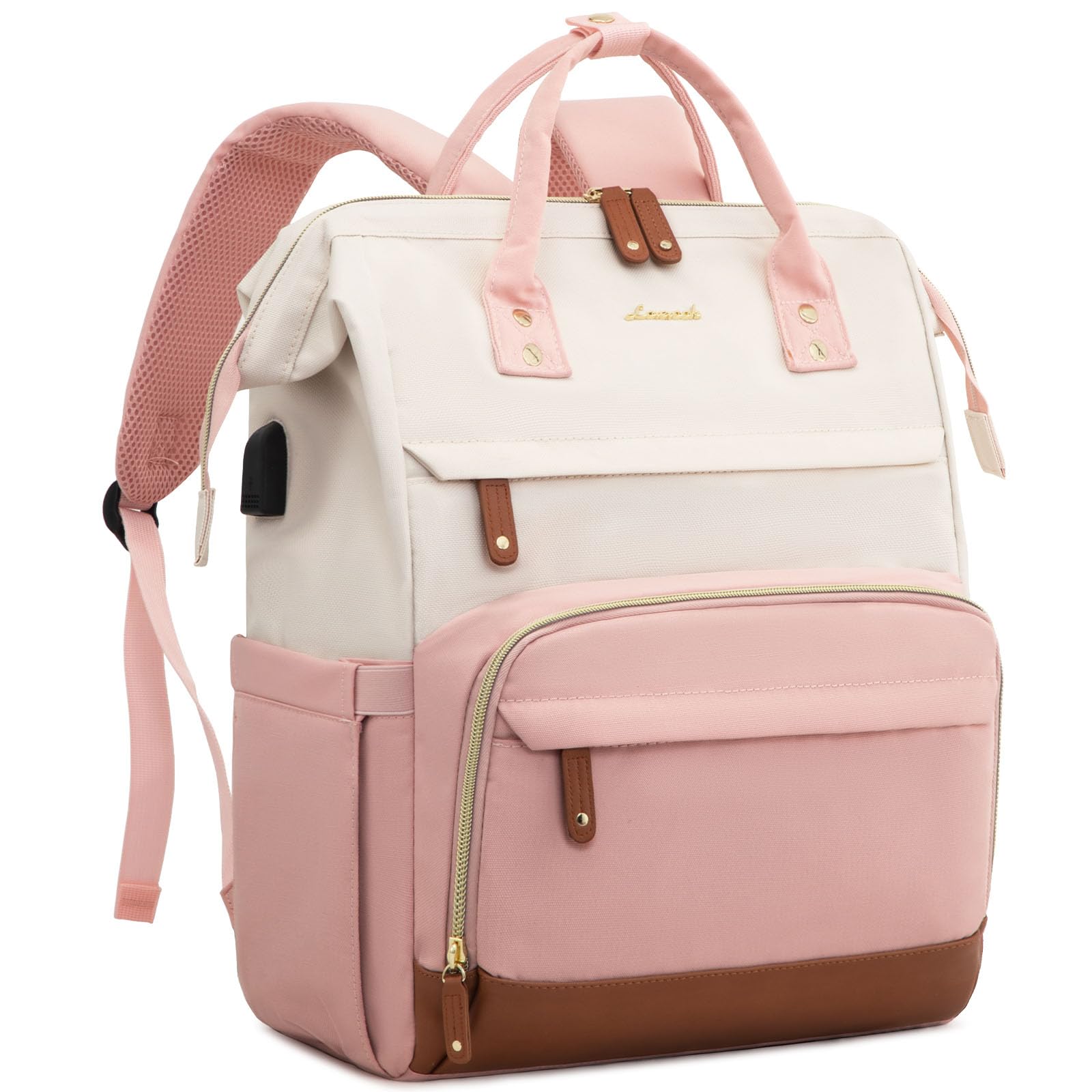 Mochila Para Laptop Lovevook Para Mulheres De 15,6" À Prova D'água