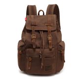 Mochila Augur De Lona Vintage De Alta Capacidade Para Viagens