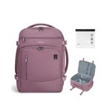 Mochila De Viagem Ecohub Spirit Airlines 30l Com Porta Usb Rosa