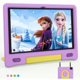 Tablet Jren Kids 10.1 Android 14 64gb De Armazenamento Wifi Roxo