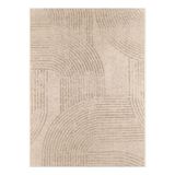 Tapete Sala 150x200cm Eco-nature Roat Bege/marrom 87 Sisal