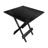 Mesa Bar Dobrável 70 X 70 Avulsa Preto