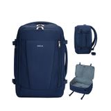 Mochila De Viagem Ecohub 17" Com Porta Usb E Capa De Bagagem Azul