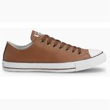 Tenis All Star Chuck Taylor Cano Baixo Ref Ct045 Marrom/branco 039