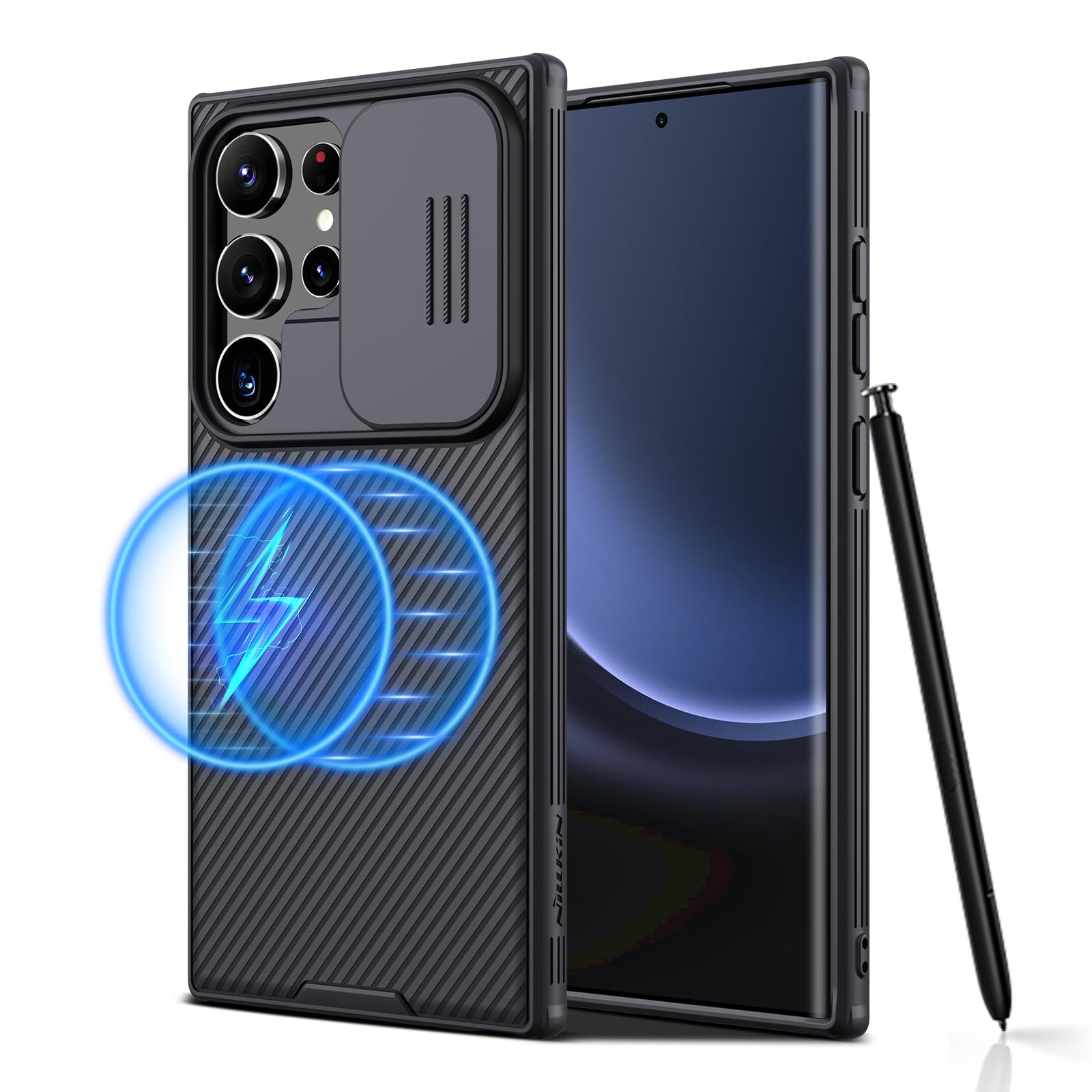 Capa De Celular Nillkin Camshield Pro Para Samsung Galaxy S24 Ultra