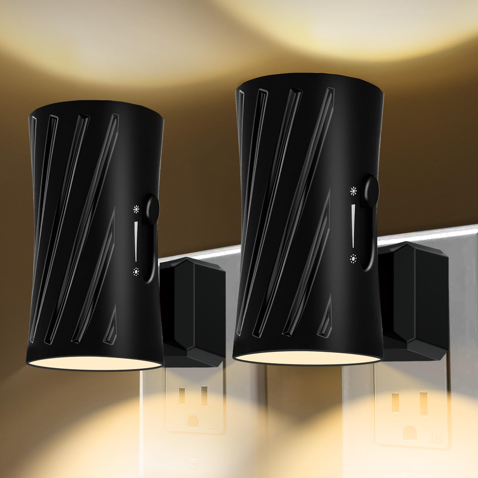 Luzes Noturnas Kkup2u Led Plug In Com Sensor De Luz 3000k/5000k