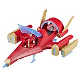 Brinquedo Marvel Avengers Epic Hero Series Iron Man Battle Jet