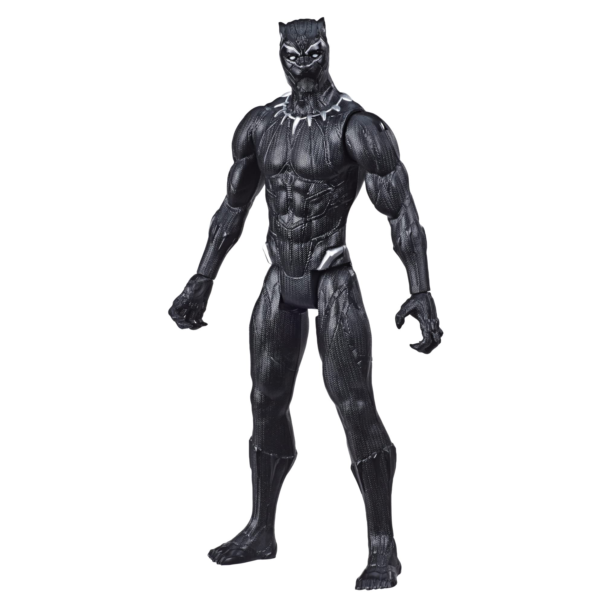 Boneco De Ação Avengers Marvel Titan Hero Black Panther 30cm