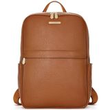 Mochila Para Laptop Bostanten Em Couro Genuíno Para Mulheres De 15,6 Polegadas