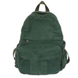 Mochila Para Laptop Gaxos Vintage Green Canvas Para Mulheres