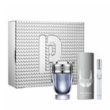 Conjunto De Perfumes Paco Rabanne Invictus Eau De Toilette Para Homens
